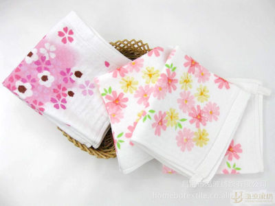 【热销35*35cm纱布蜂巢方巾/擦脸巾】价格,厂家,图片,毛巾,昌邑市泓波纺织-