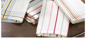 精致生活，从细节开始 Morris全棉提花多用厨房方巾3件组