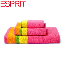 纯净呵护，悦享柔肤时光——Esprit纯棉柔软毛巾EYT92粉色三合一礼盒装